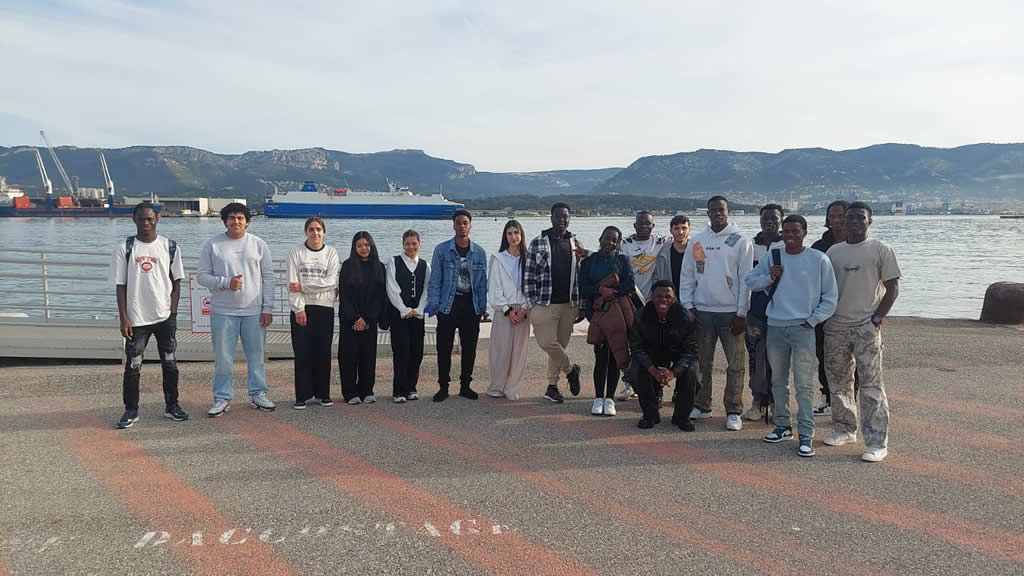 Les classes UPE2A du lycée Claret