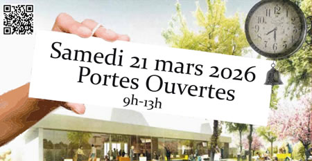 Journée portes ouvertes le 21-03-2026